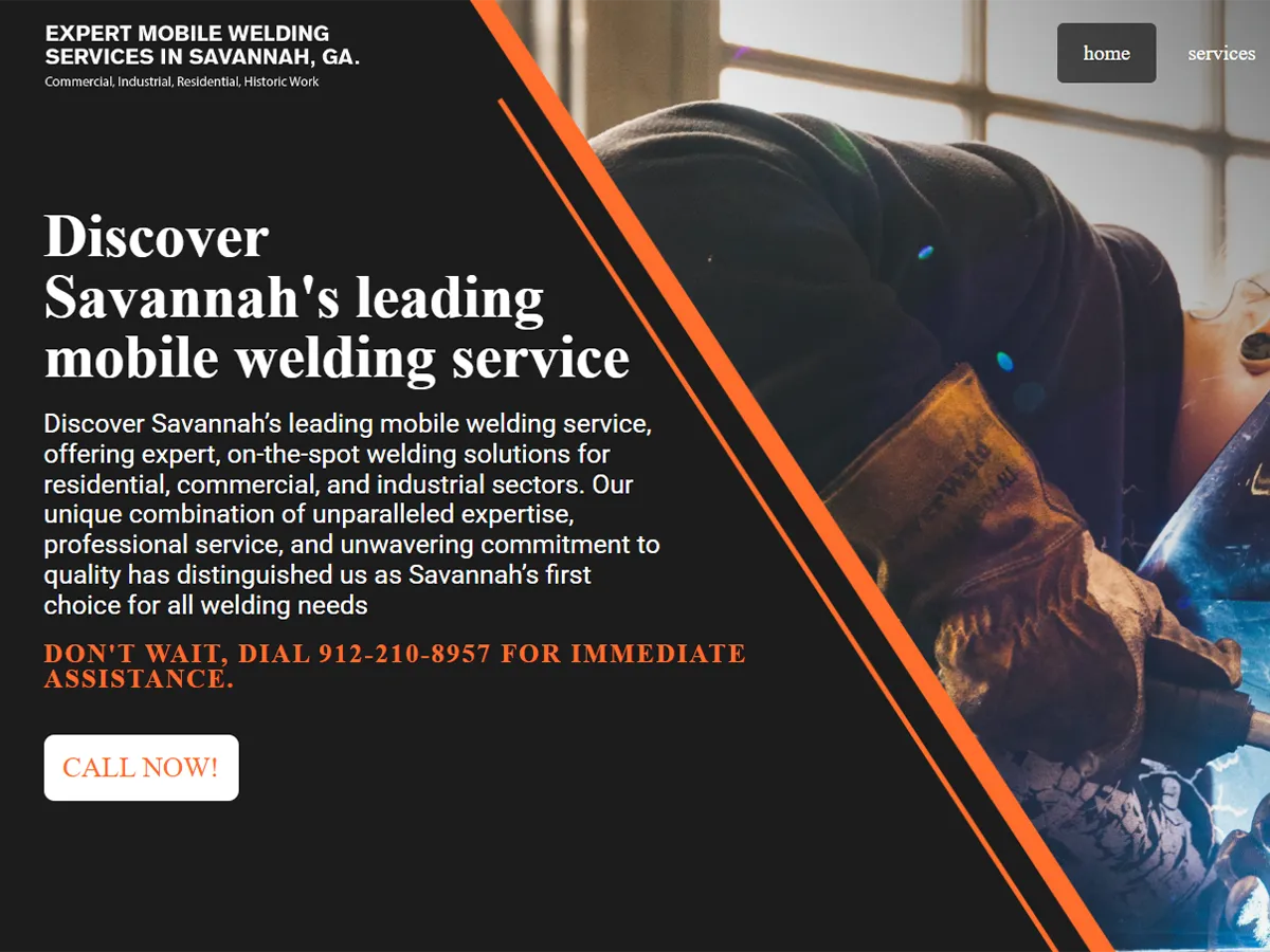 Expert Mobile Welding Services in Savannah